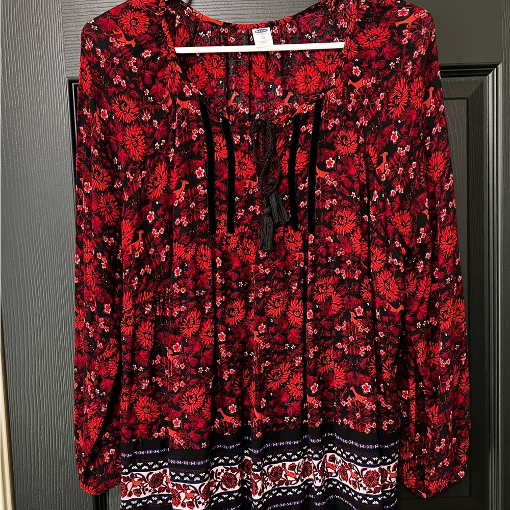 Old Navy Peasant top size XL